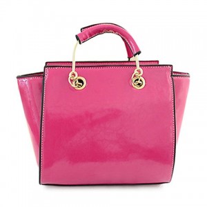 Dress Women's Tote Bag With Solid Color and PU Leather Design